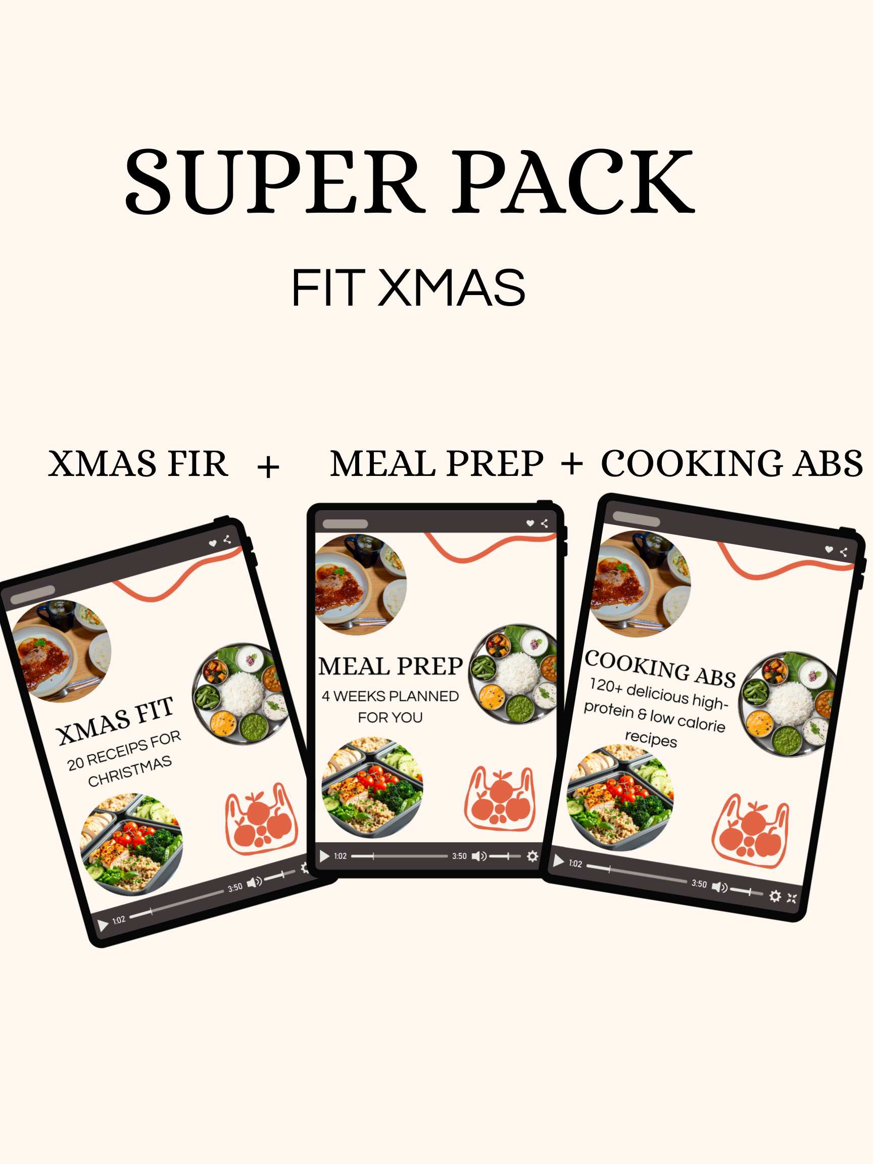 SUPER FIT XMAS PACK (3 EBOOKS)